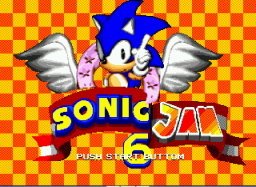 Sonic Jam VI Title Screen